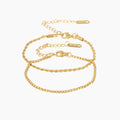 Rope Link Bracelet Set | Bracelets by DORADO