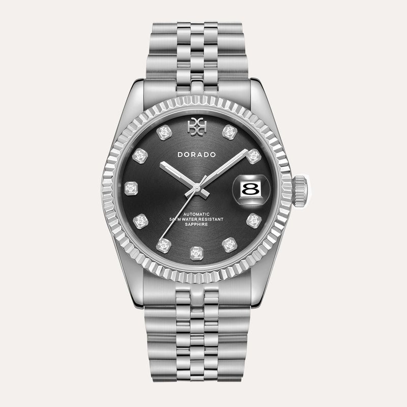 36mm DORADO Silver Timeless Watch | Watch by DORADO