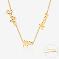 Multi Name Necklace | Necklaces by DORADO