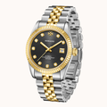 DORADO Two Tone Timeless Watch - Black | Watch by DORADO