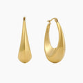 Teardrop Hoop Earrings | Earrings by DORADO