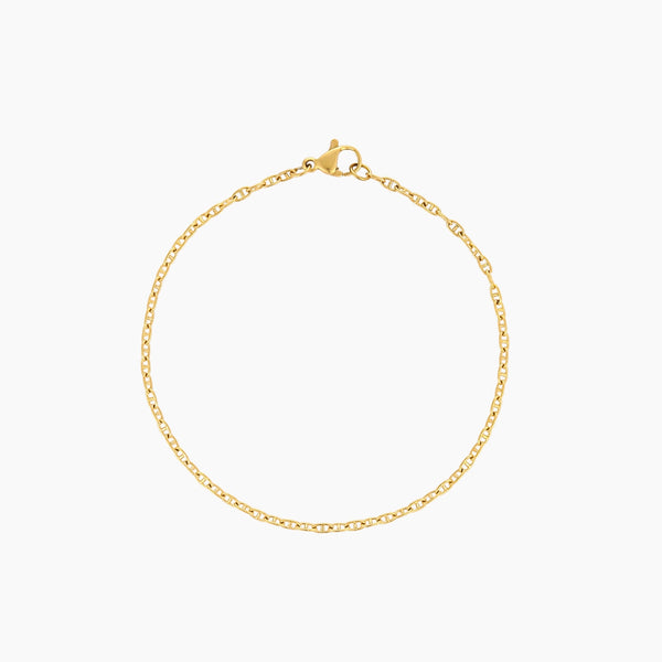 Mariner Chain Bracelet - 2mm | Bracelets by DORADO