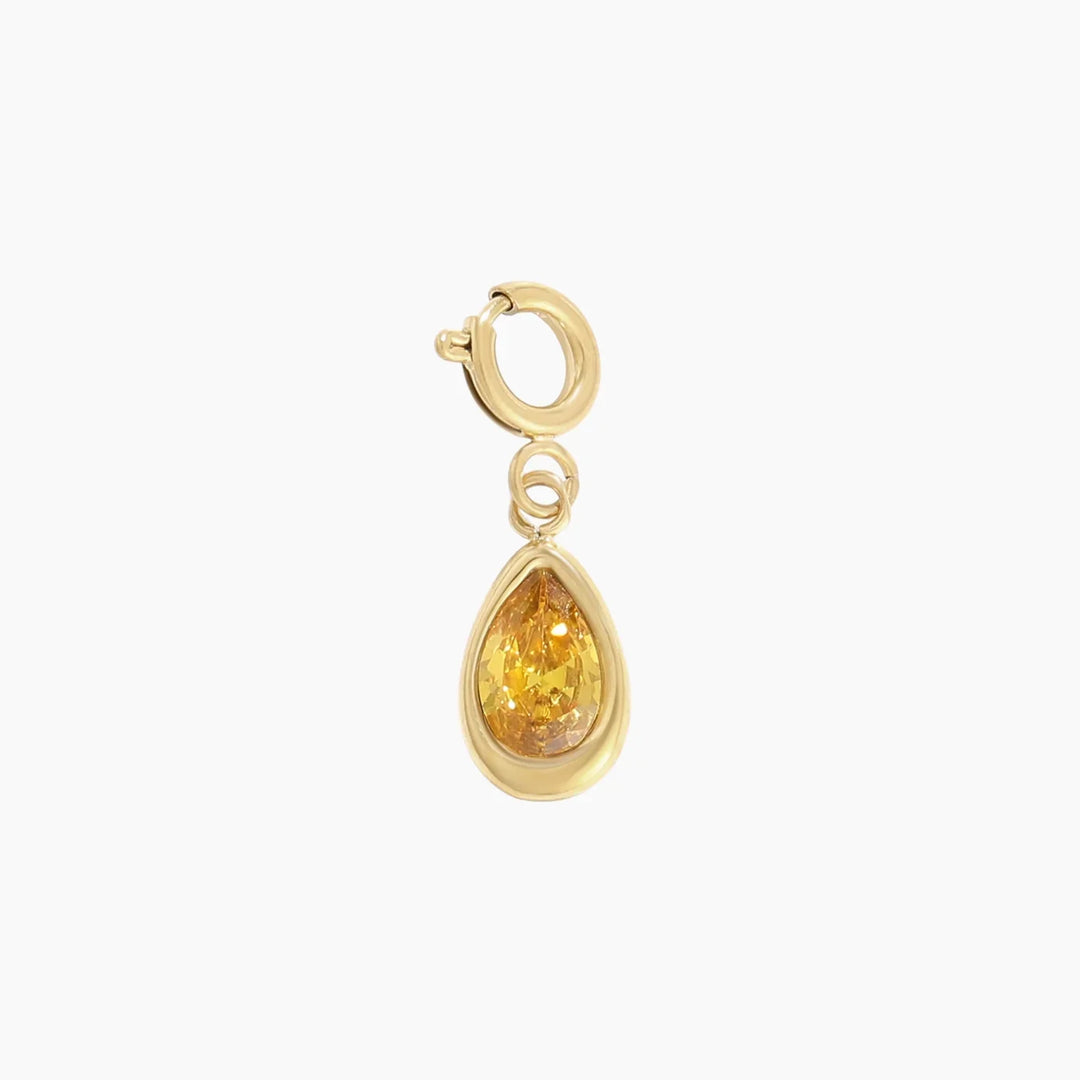 Birthstone Teardrop Charm | Charms by DORADO