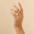 Minimal Signet Ring | Rings by DORADO