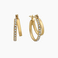 Double Hoop Earrings | Earrings by DORADO