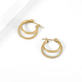 Double Hoop Earrings | Earrings by DORADO