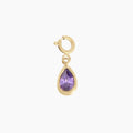 Birthstone Teardrop Charm | Charms by DORADO