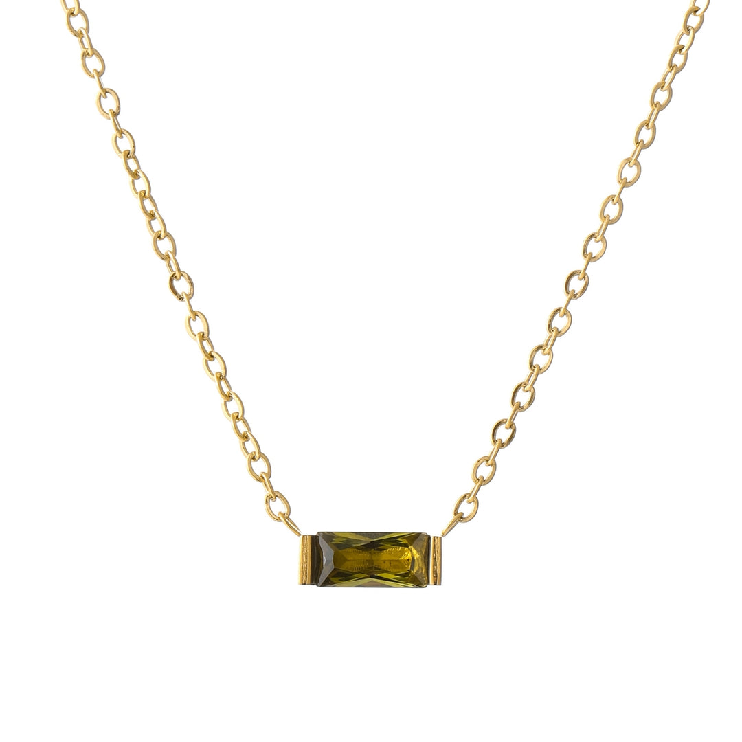 Birthstone Crystal Necklace | Necklaces by DORADO