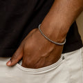 Mens Box Chain Bracelet - 4mm