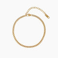 Cuban Link Anklet - 3mm