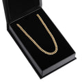 Mens Iced Cuban Link Chain - 5mm | DORADO