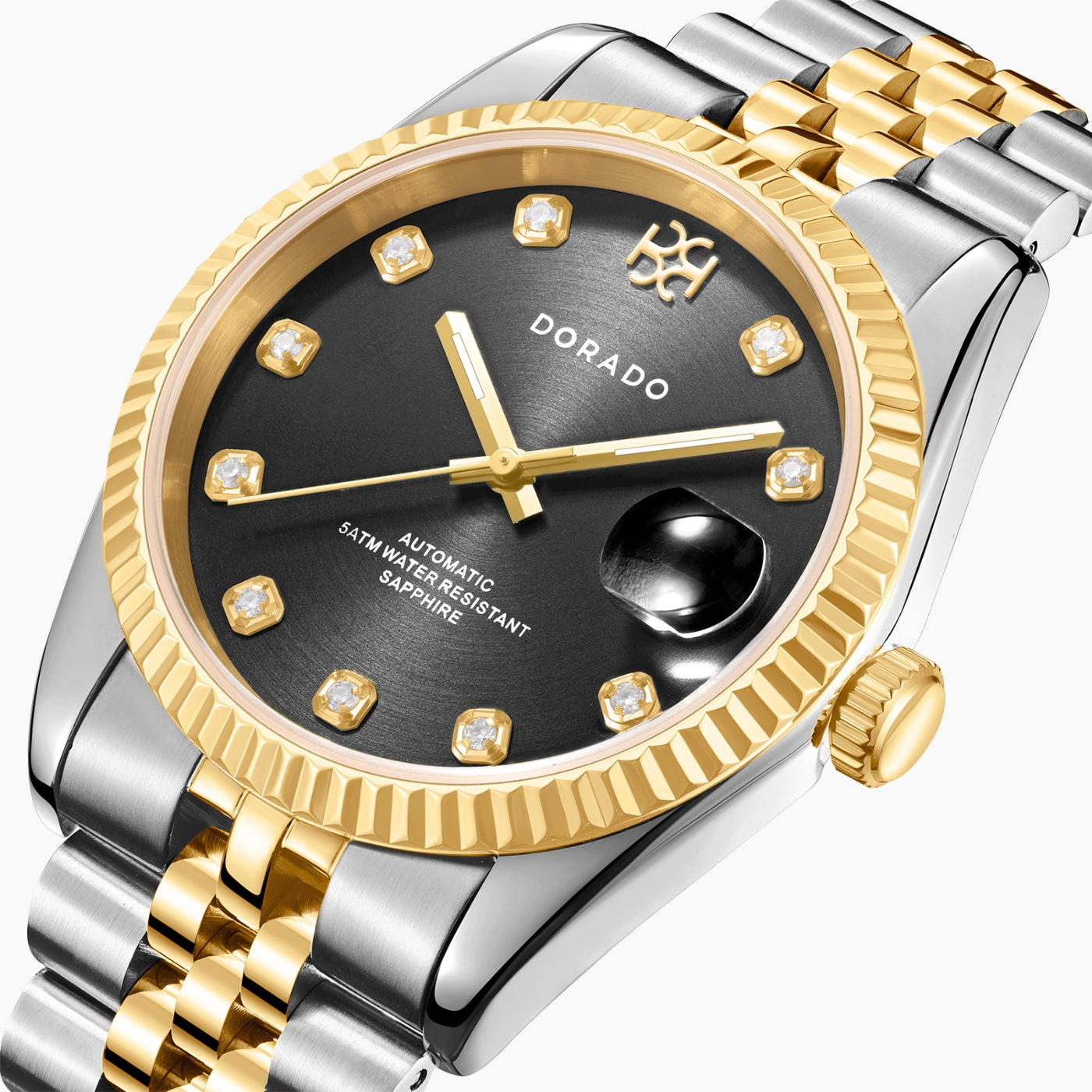 DORADO Two Tone Timeless Watch - Black | Watch by DORADO