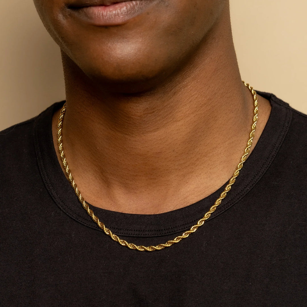 Mens Rope Chain - 4mm