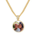 Iced Photo Pendant w/ Cuban Chain | Necklaces by DORADO