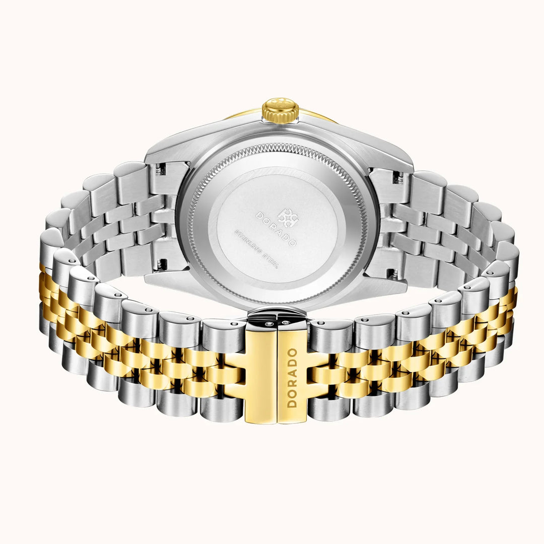 DORADO Two Tone Timeless Watch - Gold w/ SIX9 Markers | Watch by DORADO