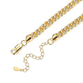 Iced Cuban Link Anklet - 5mm | DORADO