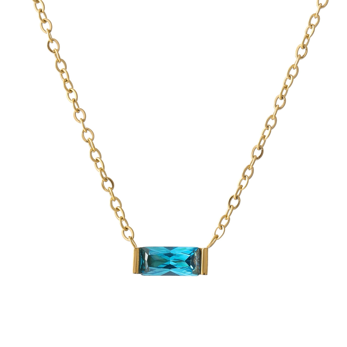 Birthstone Crystal Necklace | Necklaces by DORADO
