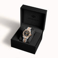 DORADO Rose Two Tone Timeless Watch - Black
