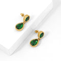 Heirloom Teardrop Stone Earrings | Earrings by DORADO