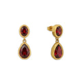 Heirloom Teardrop Stone Earrings | Earrings by DORADO