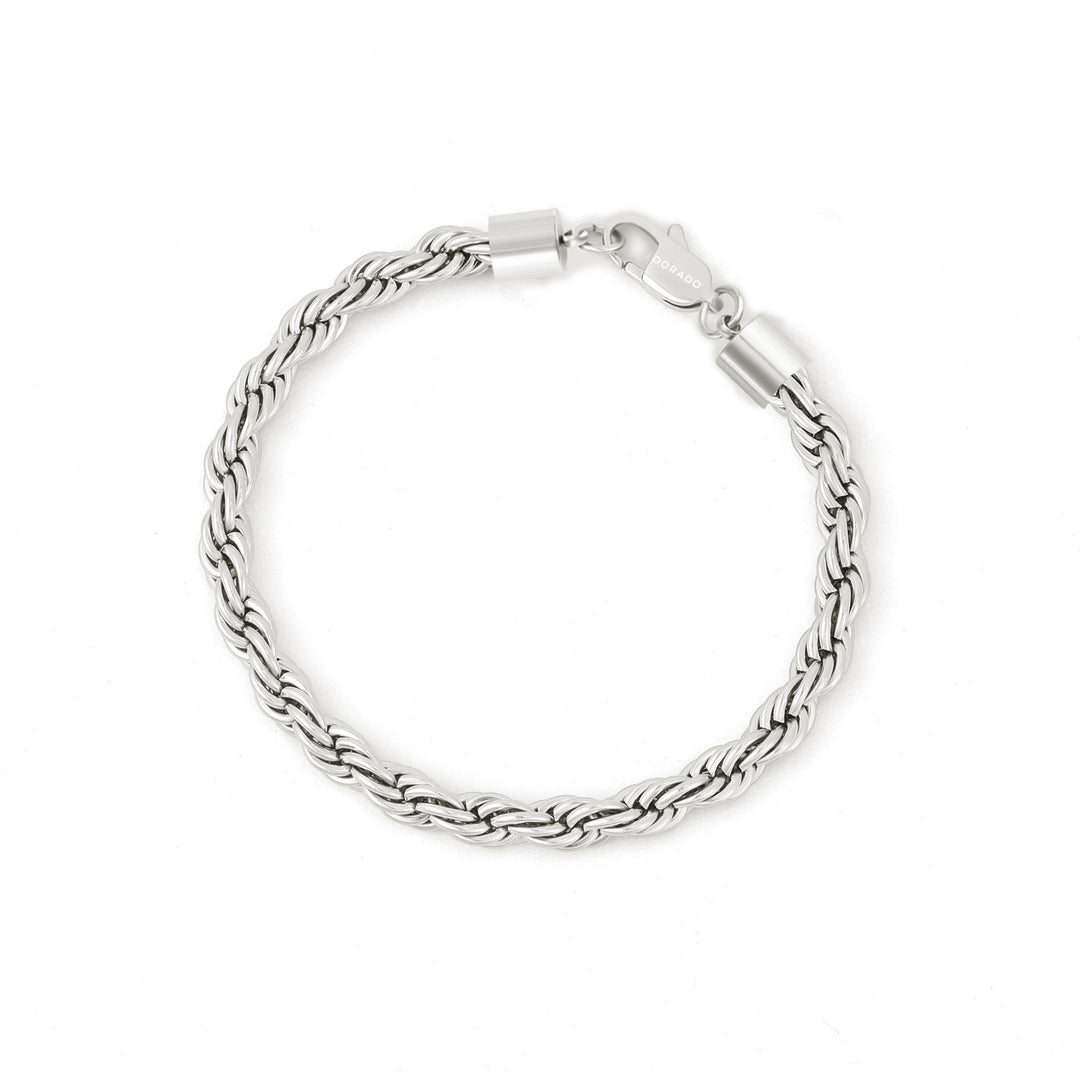 Mens Rope Chain Bracelet - 6mm