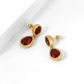 Heirloom Teardrop Stone Earrings | Earrings by DORADO