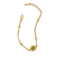 Heirloom Emerald Stone Bracelet | Bracelets by DORADO