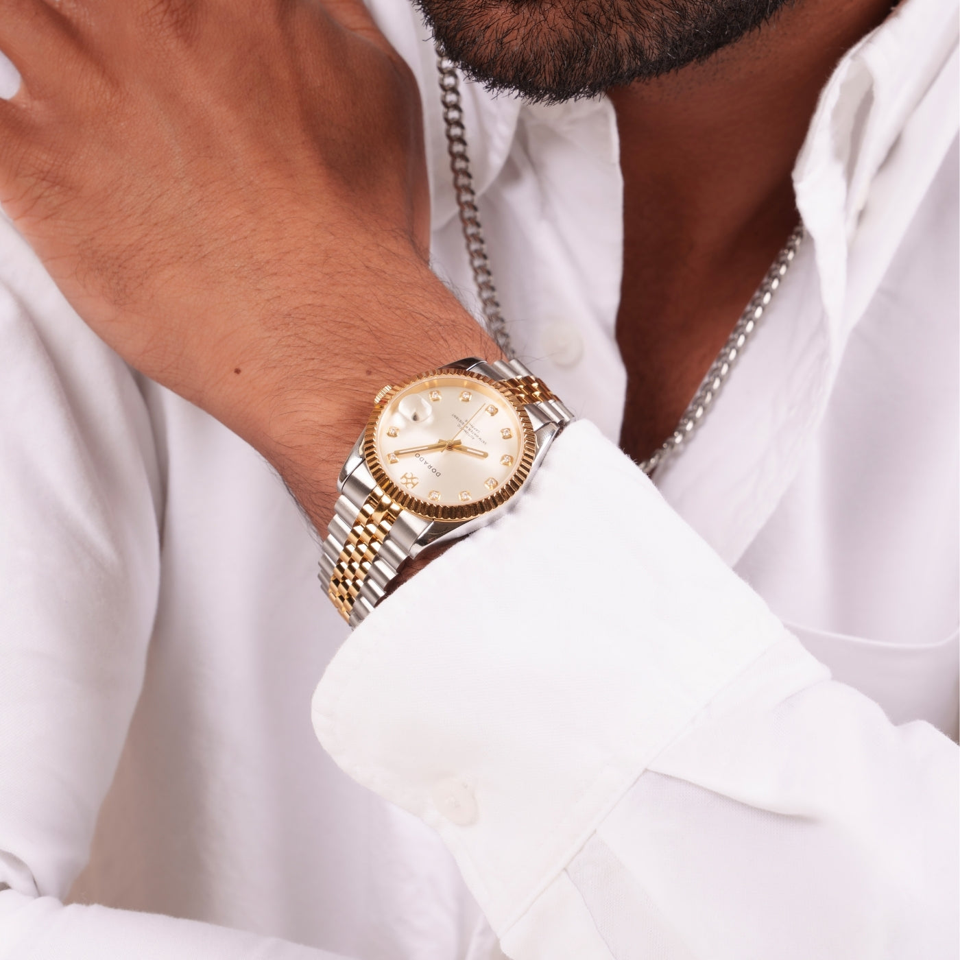 DORADO Two Tone Timeless Watch - Gold | Watch by DORADO