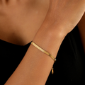 Herringbone Bracelet - 4mm