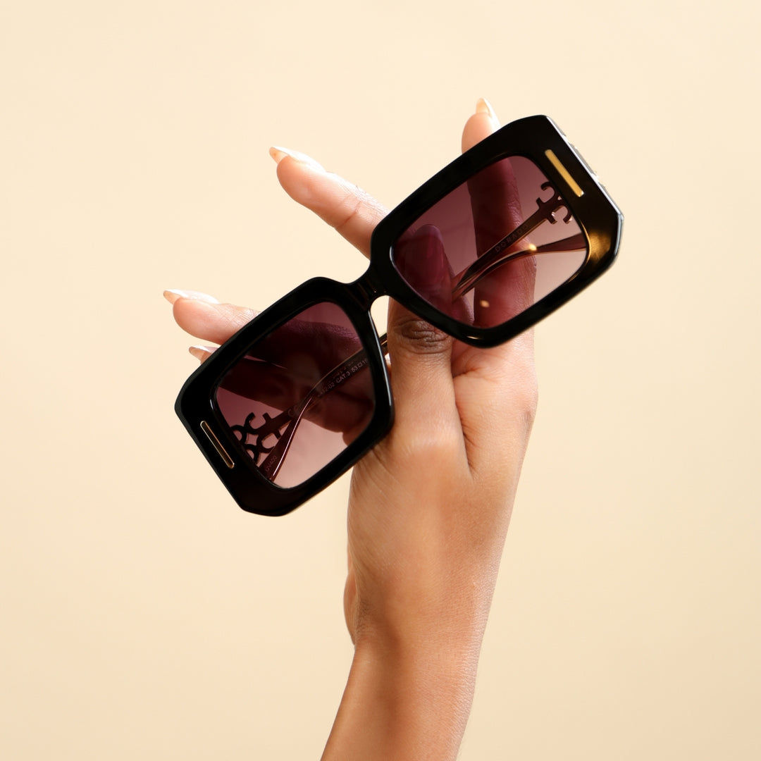 Icona Gradient Sunglasses with Gold | Sunglasses by DORADO