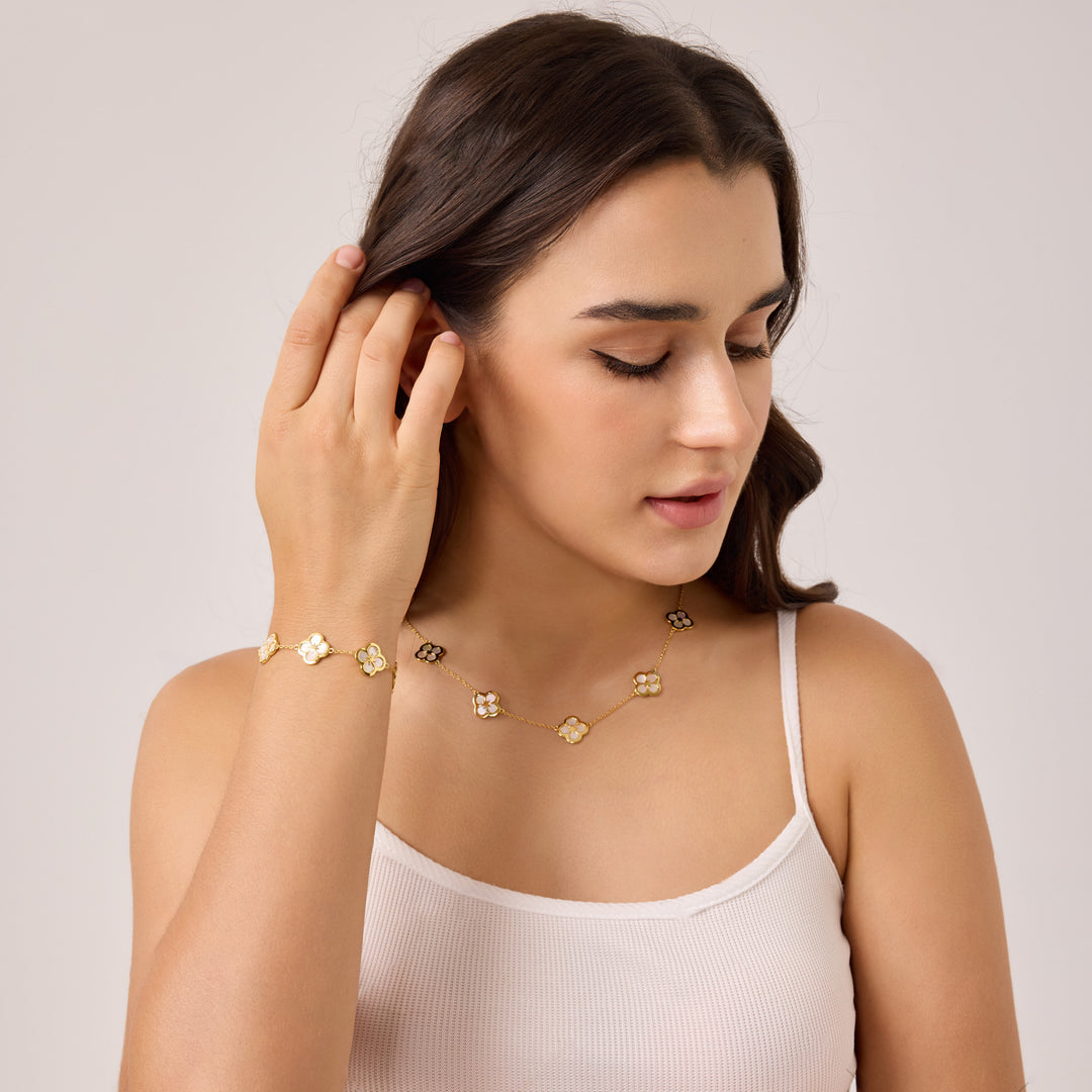 Ventura Clover Necklace | Necklaces by DORADO