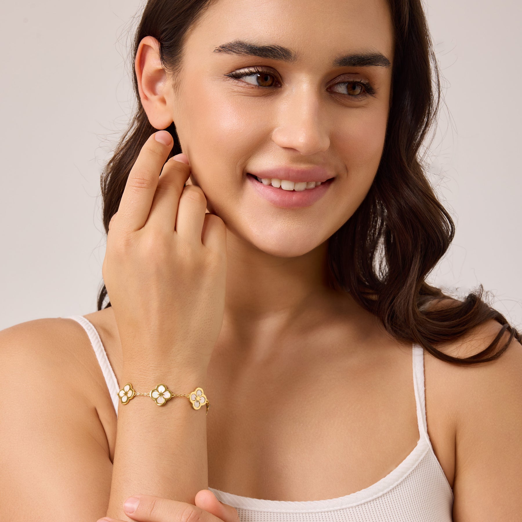 Ventura Clover Bracelet | Bracelets by DORADO