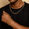 Mens Cuban Link Bracelet - 5mm