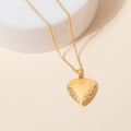 Heart Locket Necklace Photo Pendant | Necklaces by DORADO