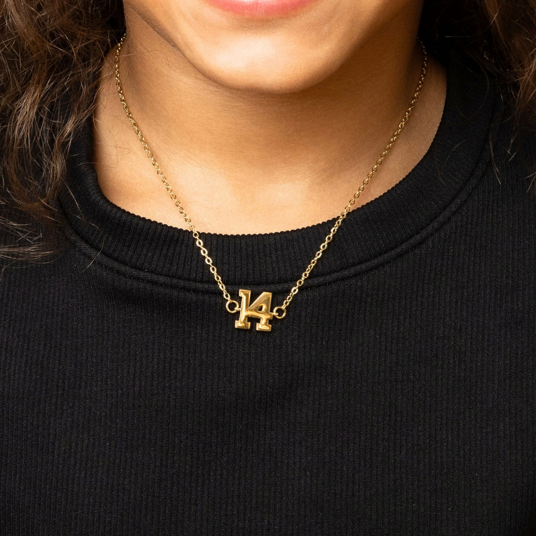 Kids Varsity Letter Necklace | DORADO