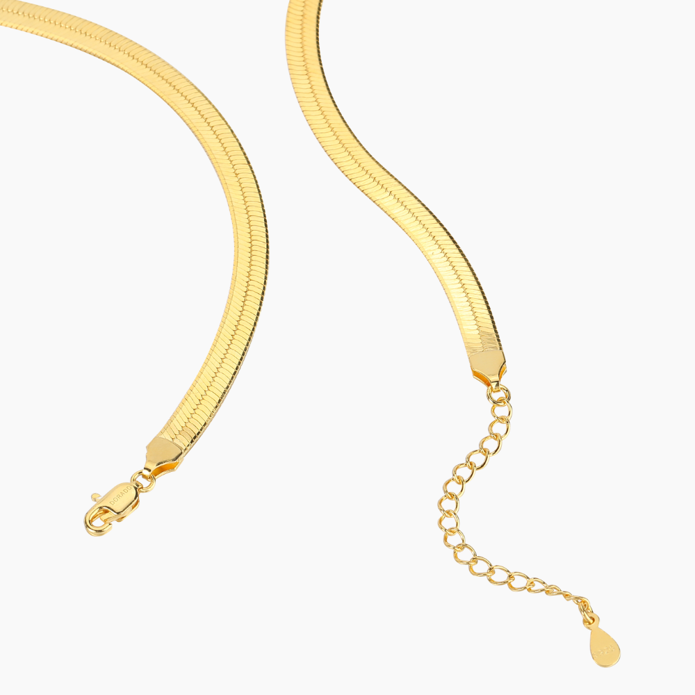 Herringbone Chain - 5mm | Dorado Fashion