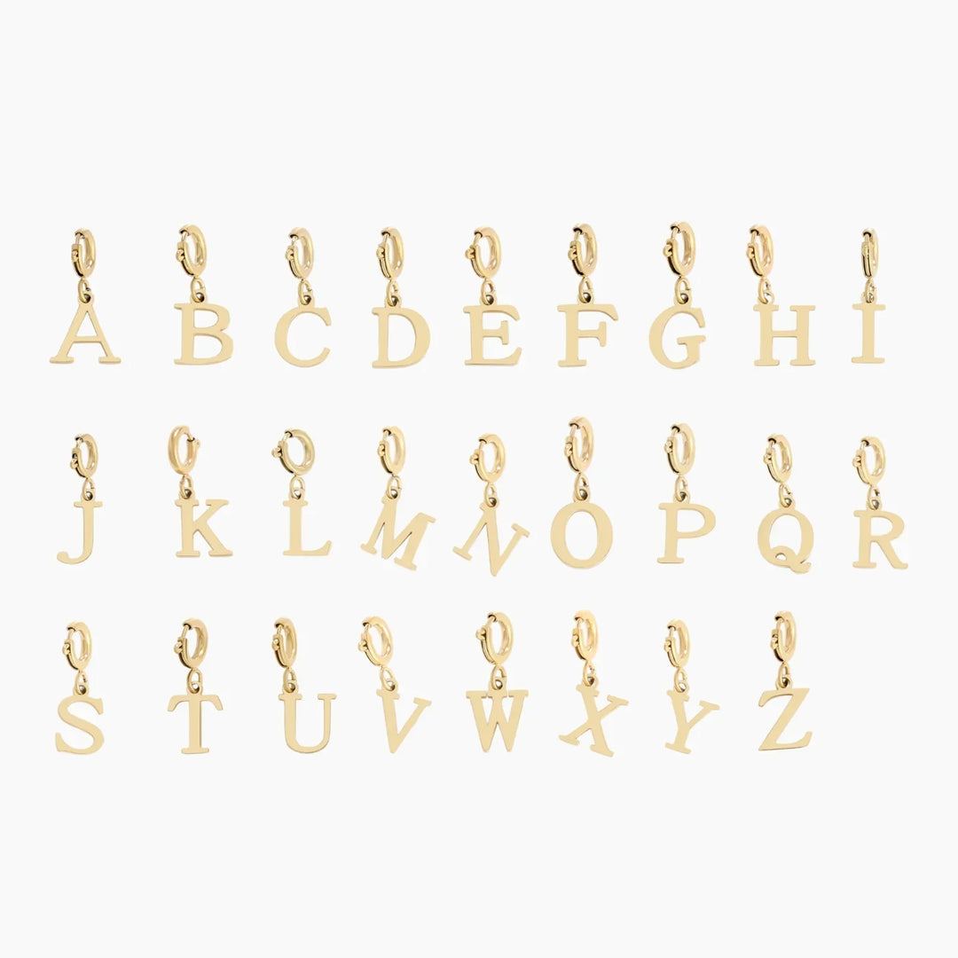Initial Letter Charm | Charms by DORADO