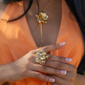 Hibiscus Petal Ring | Rings by DORADO