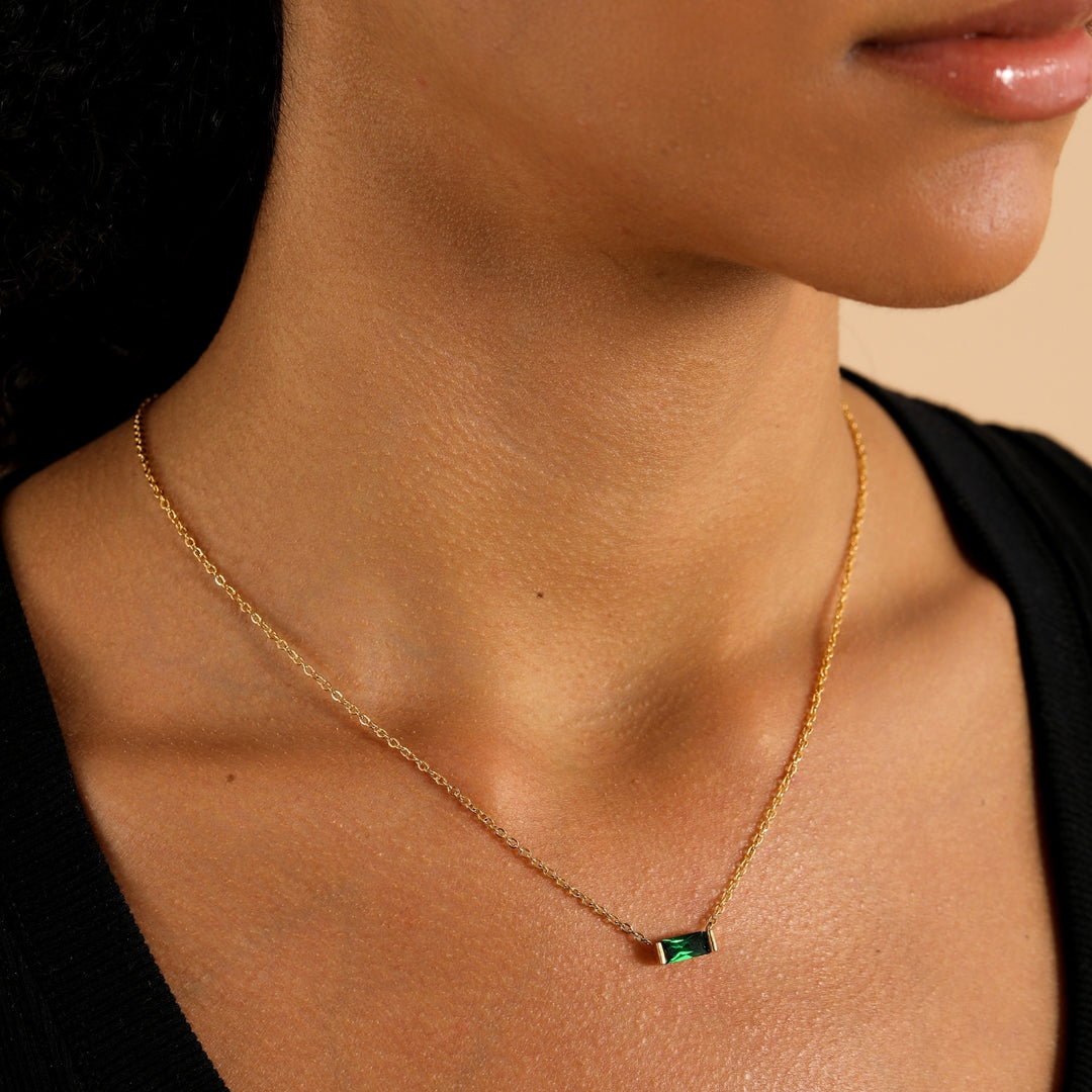 Birthstone Crystal Necklace | Necklaces by DORADO