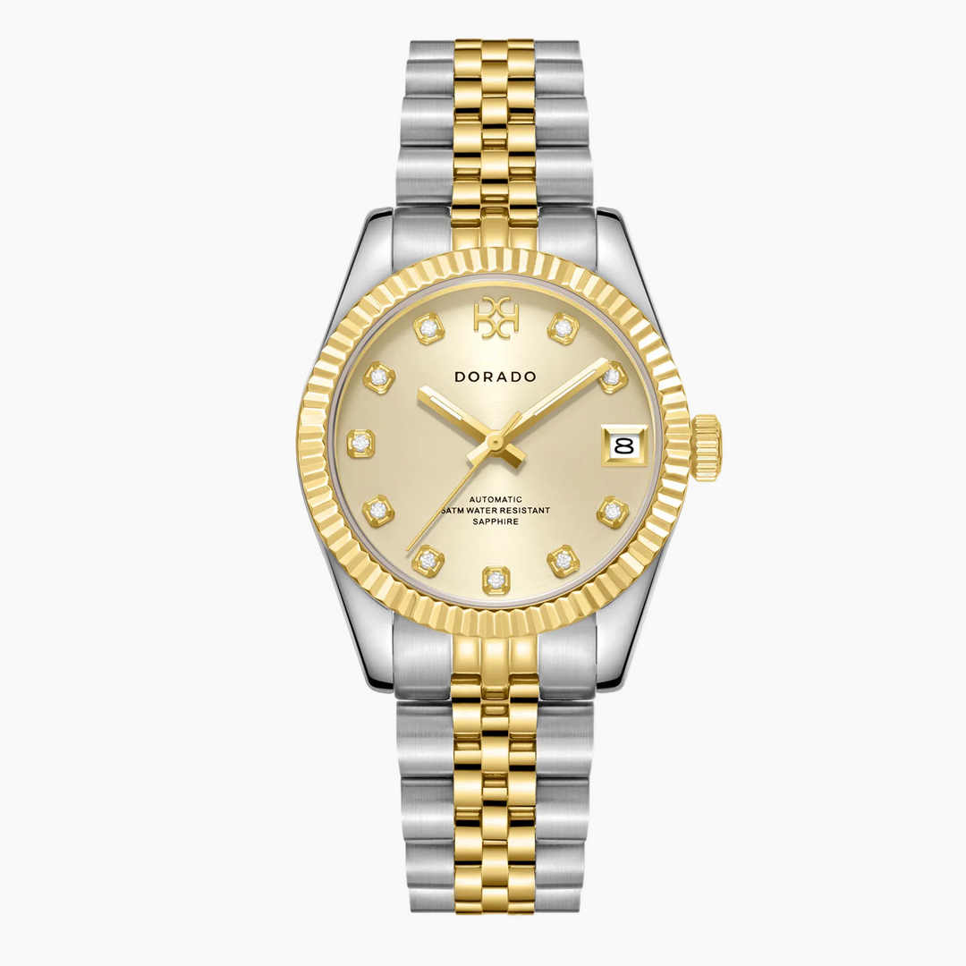 DORADO Two Tone Timeless Watch - Gold | Watch by DORADO
