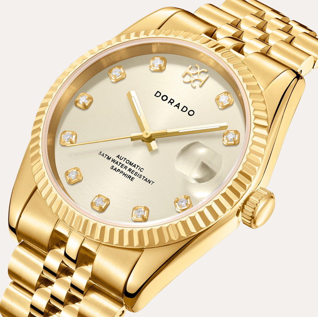 36mm DORADO Gold Timeless Watch | Watch by DORADO