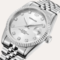 40mm DORADO Silver Timeless Watch | Watch by DORADO