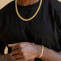 Mens Miami Cuban Link Chain - 10mm
