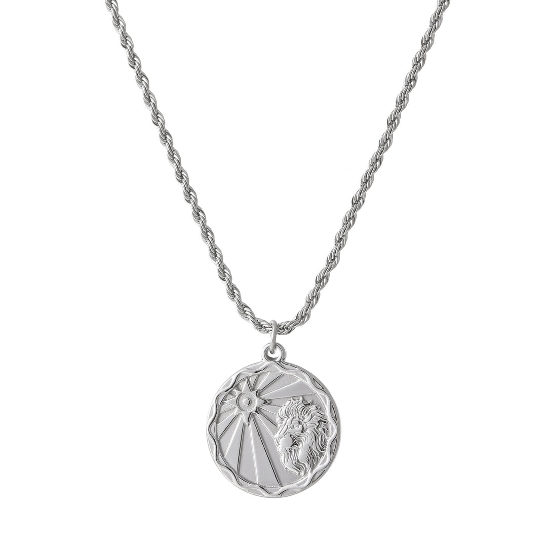 Zodiac Coin Necklace w/ Rope Chain | Necklaces by DORADO