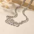 Diamond Cut Lovely Heart Name Necklace | Necklaces by DORADO