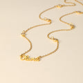 Kids Crystals Name Necklace | DORADO