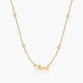 Kids Crystals Name Necklace | DORADO
