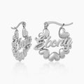 Kids Hearts Name Hoops | DORADO