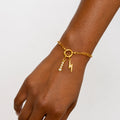 Bezel Drop Charm | DORADO