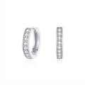 Moissanite Hoop Earrings | Earrings by DORADO